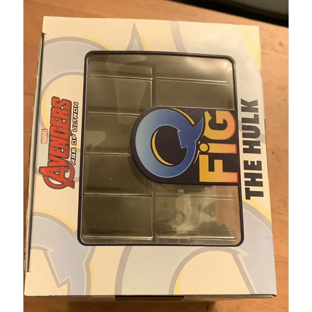 Q-Fig The‎ Hulk MARVEL Avengers Collectable Figure Loot Crate Exclusive